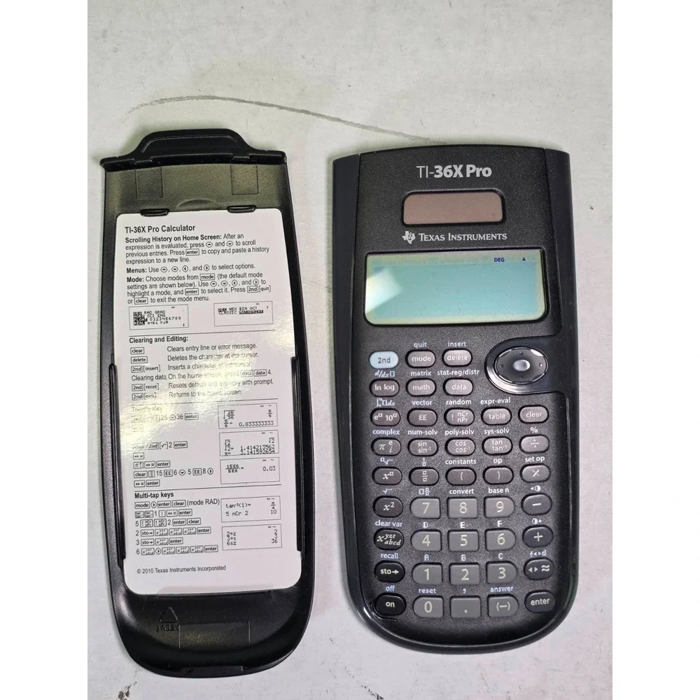 Texas Instruments TI-36X Pro Solar Scientific Calculator TI36Xpro SOLAR